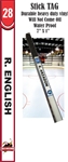 Old Buzzard Hockey Stick tags
