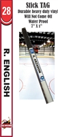 Old Buzzard Hockey Stick Tag