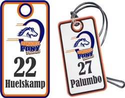 Orangecrest Pony Baseball Custom Baseball Bag Tags