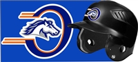 Orangecrest Pony Baseball Helmet Decals