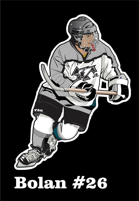 Providence Junior Friars Hockey Club Custom Car Window Decals