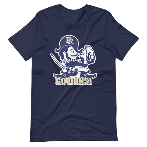 Pico Rivera Youth Football and Cheer Navy Unisex T-shirt