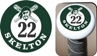 Port Washington Pirates Youth Baseball and Softball Custom Bat Knob