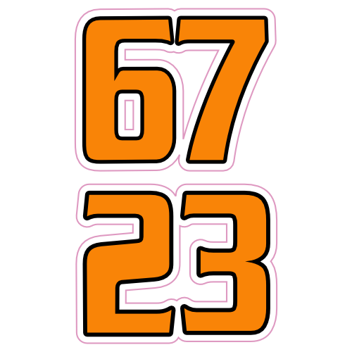 Phantoms Youth Hockey Association Custom Helmet Numbers