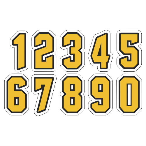 Queen City Honey Badgers Hockey Helmet Decals