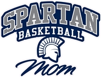Spartan Basketball Mom Car Window Decal | clings | Stickers