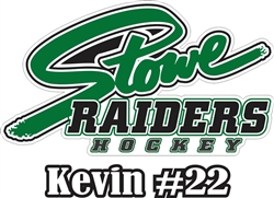 Stowe Raiders Hockey Decals Clings & Stickers
