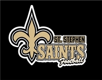 St Stephen Saints Football Custom Car Window Decals | Stickers for your Car Window