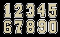 St Stephen Football Custom Helmet Number Sheets