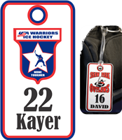 USA Warriors Custom Bag Tag