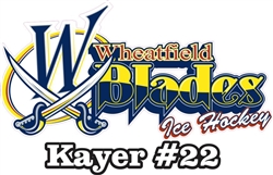 Wheatfield Blades Hockey Association | Decals Clings Stickers
