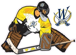 Wheatfield Blades Hockey Association | Decals Clings Stickers