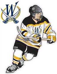 Wheatfield Blades Hockey Association | Decals Clings Stickers