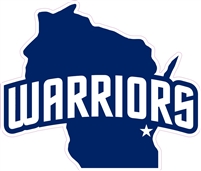 West Bend Warrior Custom Baseball Decals | Stickers for your Car Window