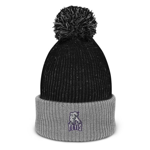 Yetis Hockey Speckled Pom Beanie