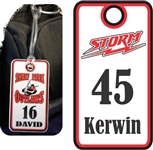 Yuma Storm Custom Football Bag Tags