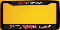 Custom Metal License Plate Frames you can customize.