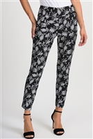 Joseph Ribkoff Chintz/Polka Print Crop Pant