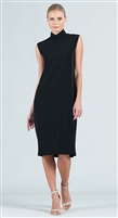 Clara Sunwoo Mock Neck Column Dress