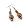 Crystal, Pearl & Seed Bead Earrings