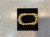 Terry Stack Gold Twist Buckle
