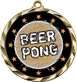 Beer Pong Medal