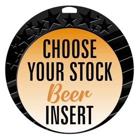 Beer Full Color Insert Medal