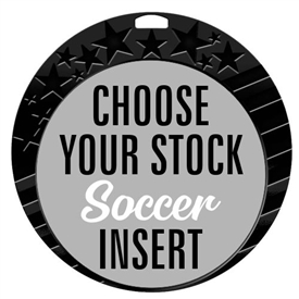 Soccer Full Color Insert Medal