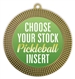 Pickleball Full Color Insert Medal