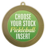 Pickleball Full Color Insert Medal