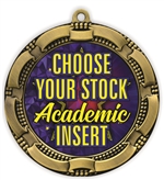 Academic Star Full Color Insert Medal