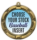 Baseball Full Color Insert Medal