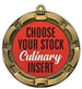 Culinary Full Color Insert Medal