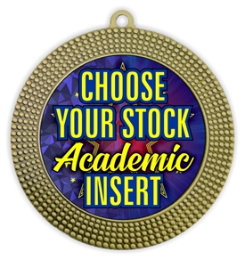 Academic Star Full Color Insert Medal