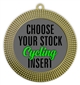 Cycling Full Color Insert Medal