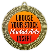 Martial Arts Full Color Insert Medal