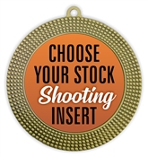 Shooting Full Color Insert Medal