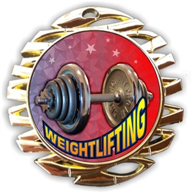 Weight Lifting Medal