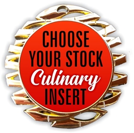 Culinary Full Color Insert Medal