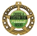 Pickleball Full Color Custom Text Insert Medal