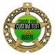 Chili Cook-off Full Color Custom Text Insert Medal