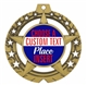 Place Full Color Custom Text Insert Medal