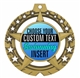 Swimming Full Color Custom Text Insert Medal