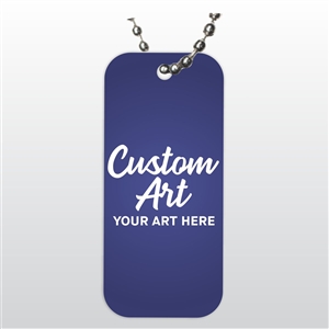 Custom Full Color Printed DOG TAG