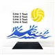 Acrylic Water Polo Award | Full Color Water Polo Acrylic