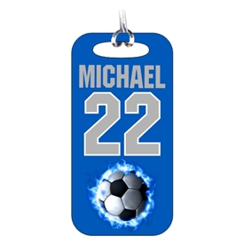 Soccer Team Bag Tag