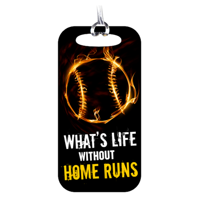 Baseball Bag Tag