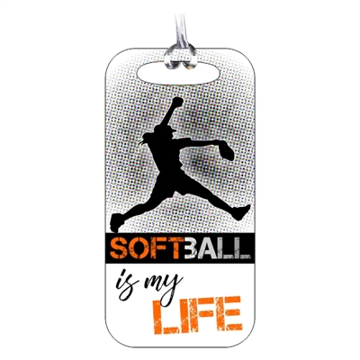 Softball Bag Tag