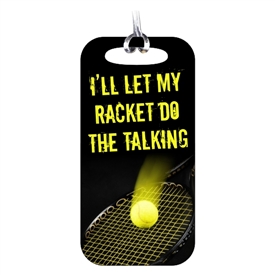 Tennis Bag Tag