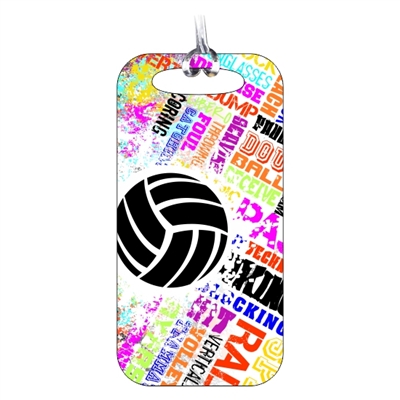 Volleyball Bag Tag